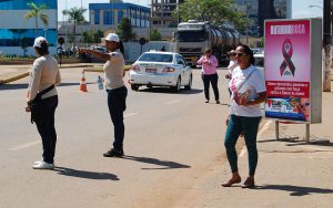 O câncer de mama é o mais incidente na população feminina.