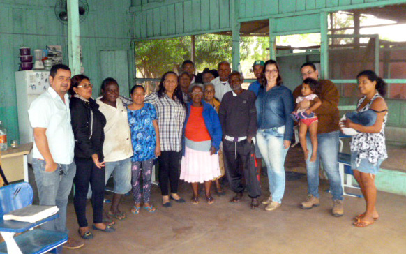 Compromisso de trabalhar na elaboração de um diagnóstico local.