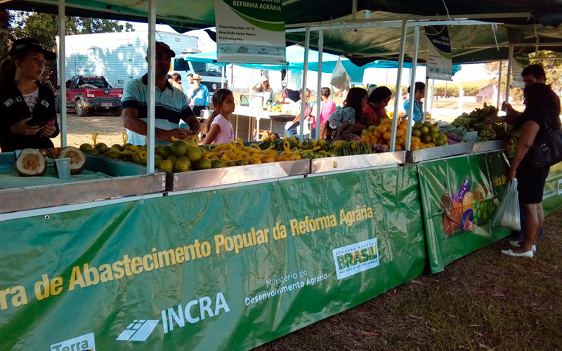 A Feira popular será realizada todas as manhãs de quinta-feira.