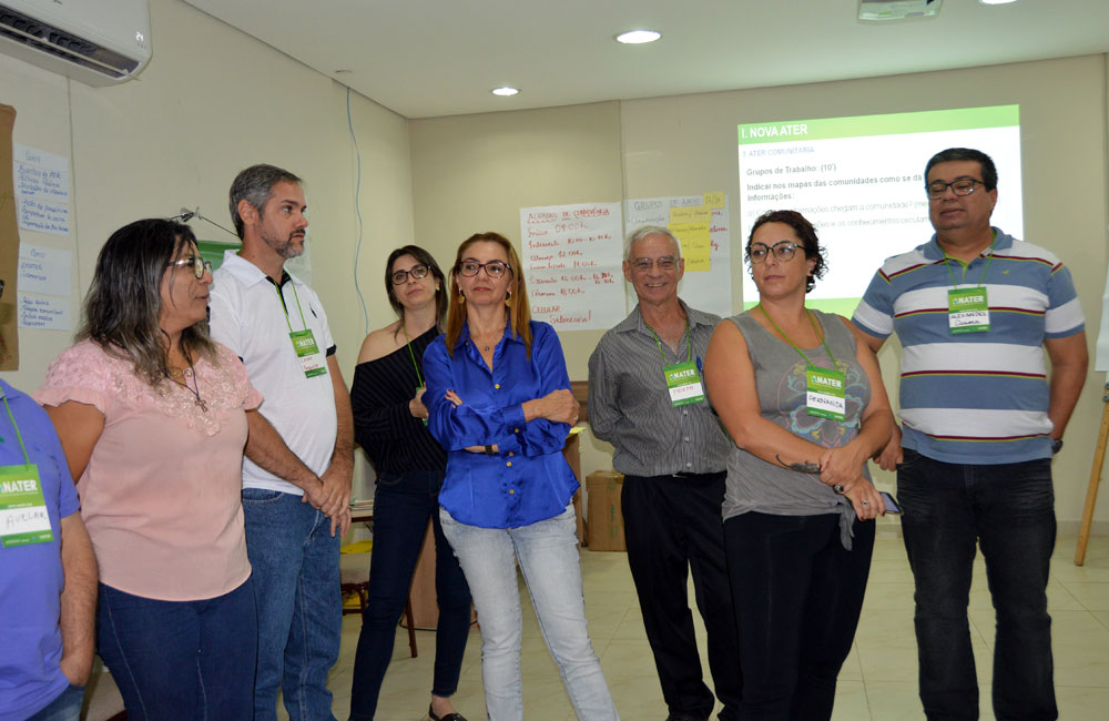 O primeiro passo é a realização de oficinas.