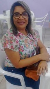 Extensionista social Manuelina Ramalho Ferreira.