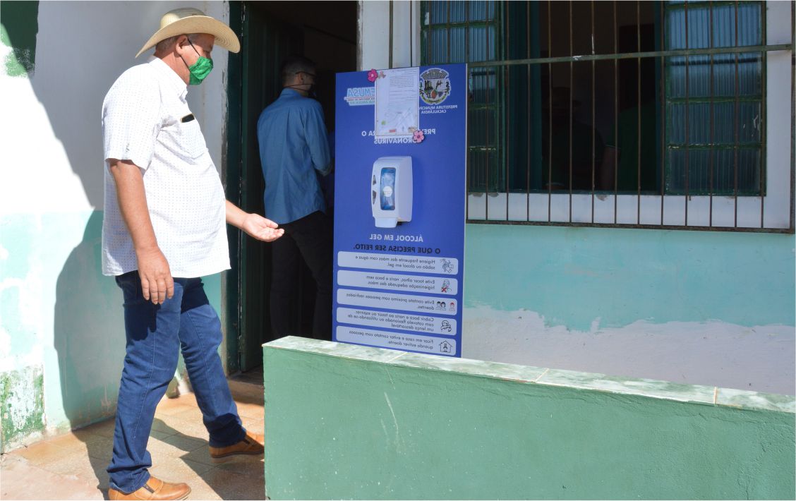 O trabalho é desenvolvido sempre dentro dos protocolos de prevenção contra o coronavírus.