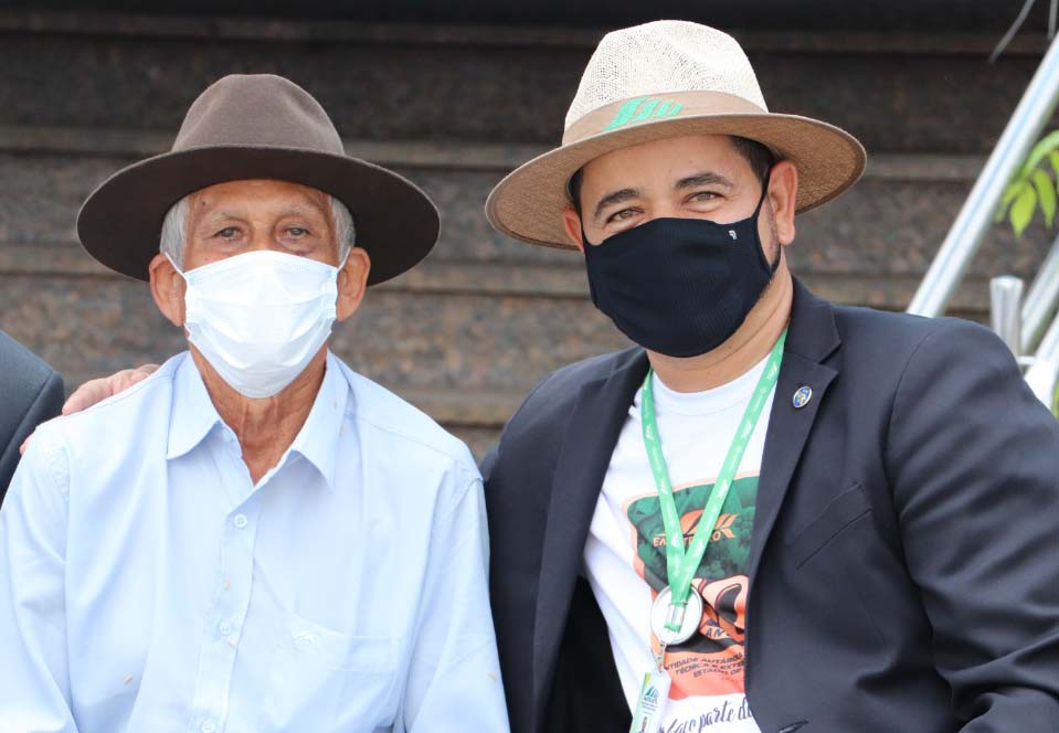 José Alves Pereira, 80 anos, foi o primeiro agricultor assistido pela Emater-RO em Rondônia.