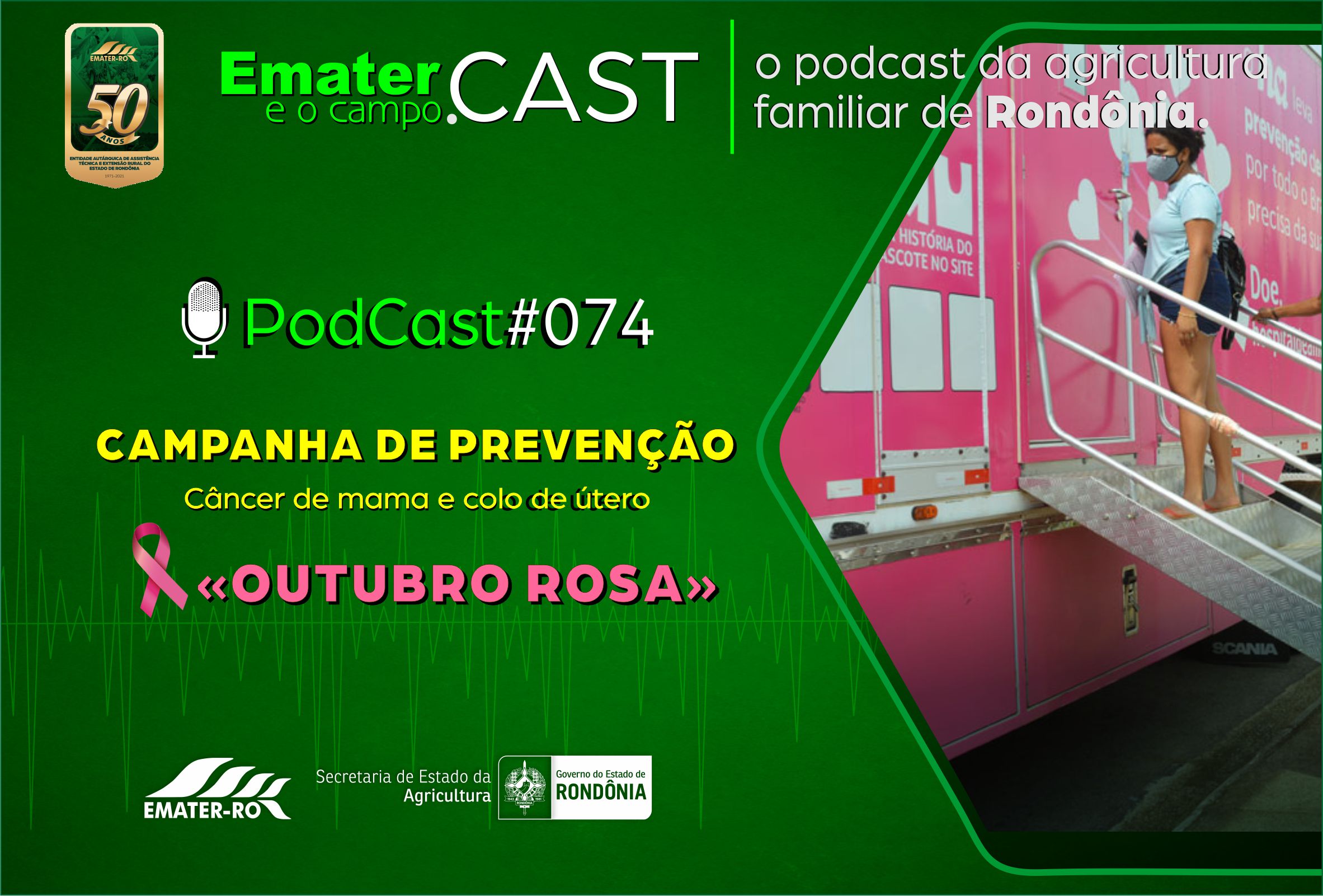 PodCast#074-Campanha de prevenção ao cancer