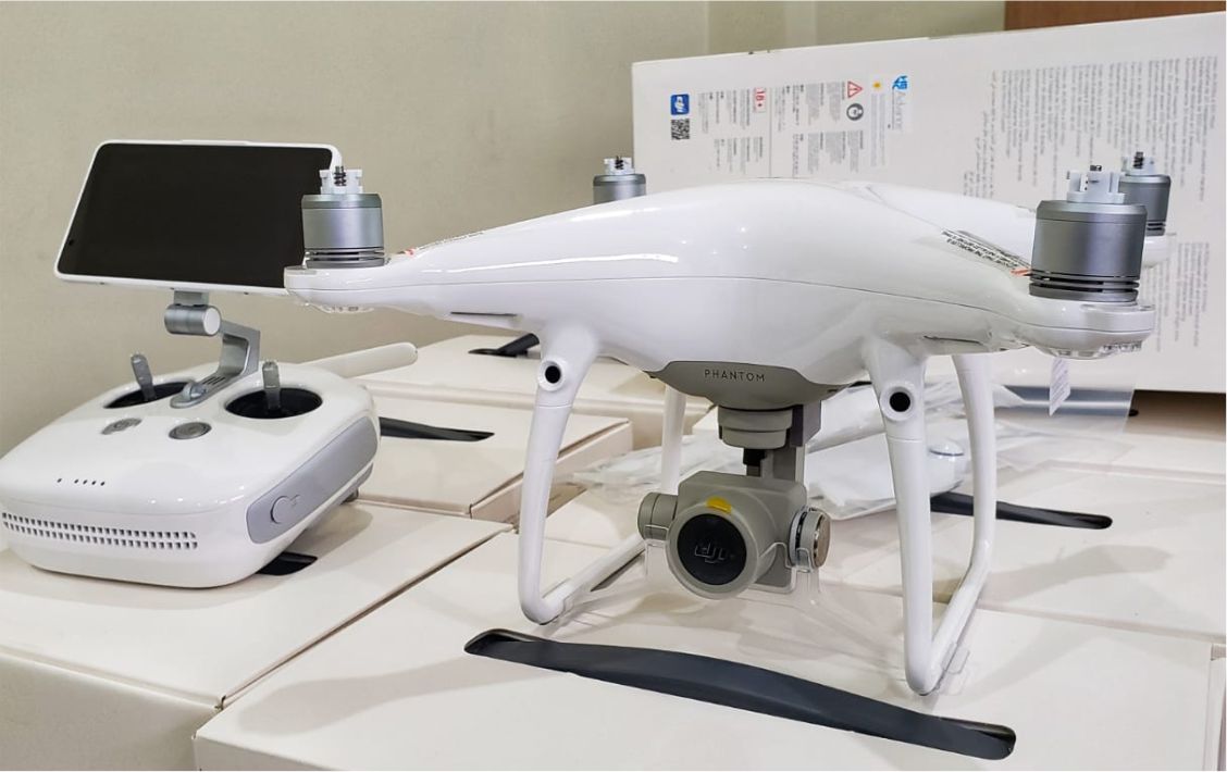 Além dos drones, a Emater-RO receberá veículos, notebooks e impressora para executar a ação.