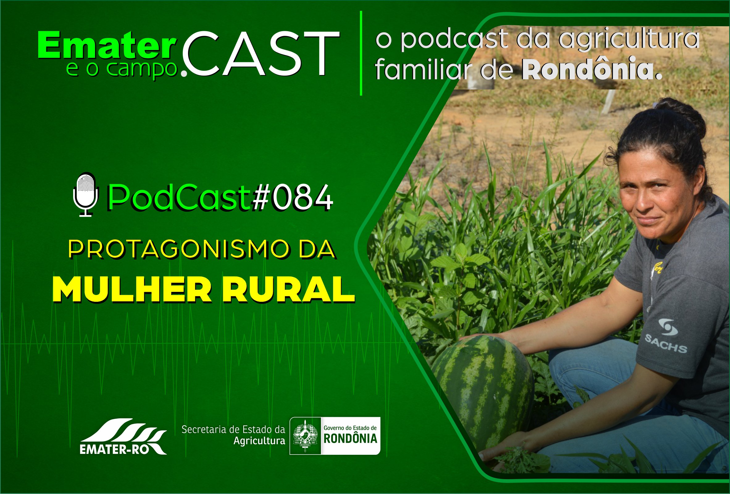 PodCast#084-Protagonismo da Mulher Rural