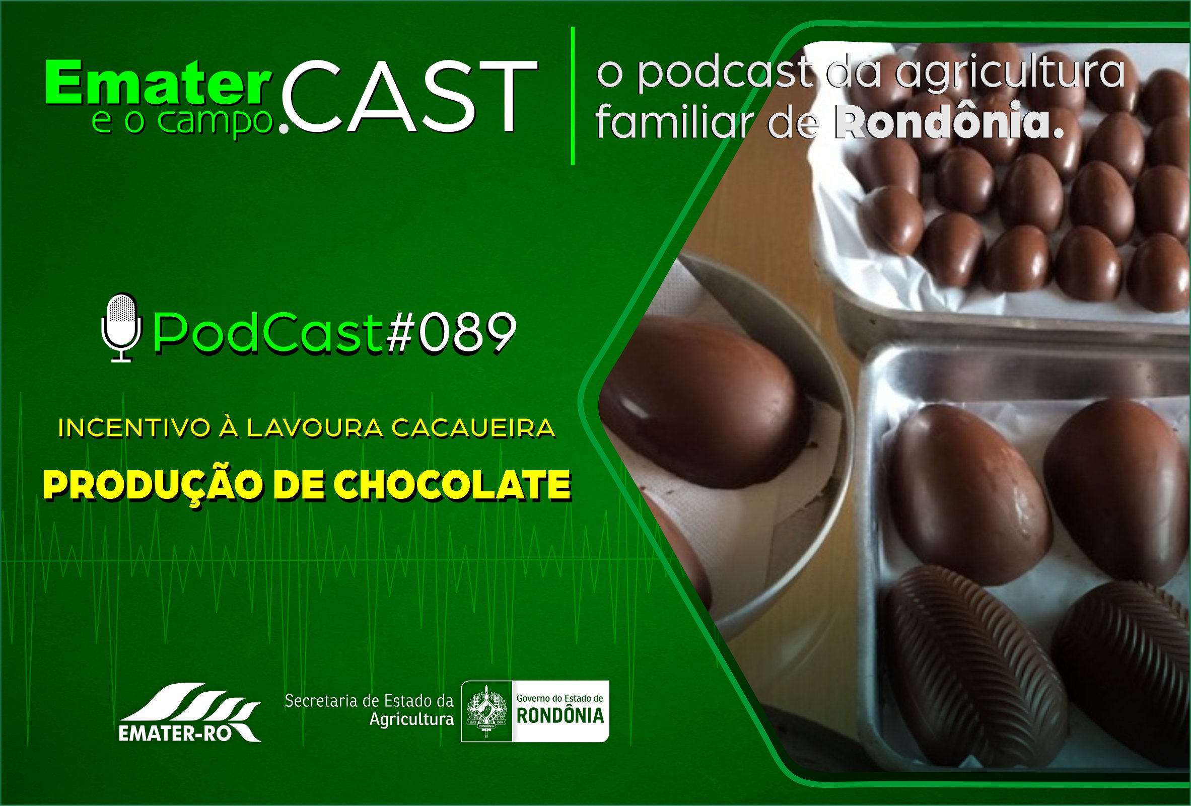 PodCast#089_Produção de Chocolate em Teixeirópolis