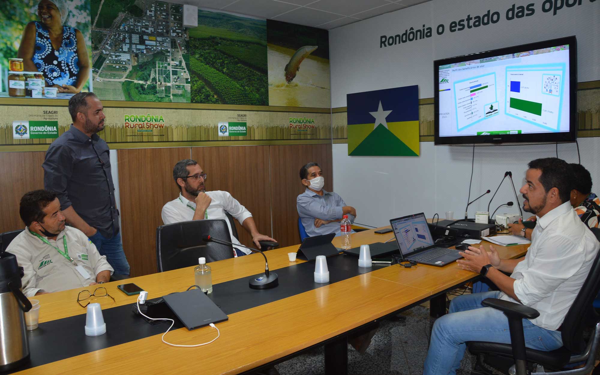 Com 74 unidade operacionais a Emater-RO possui a maior capilaridade do estado.