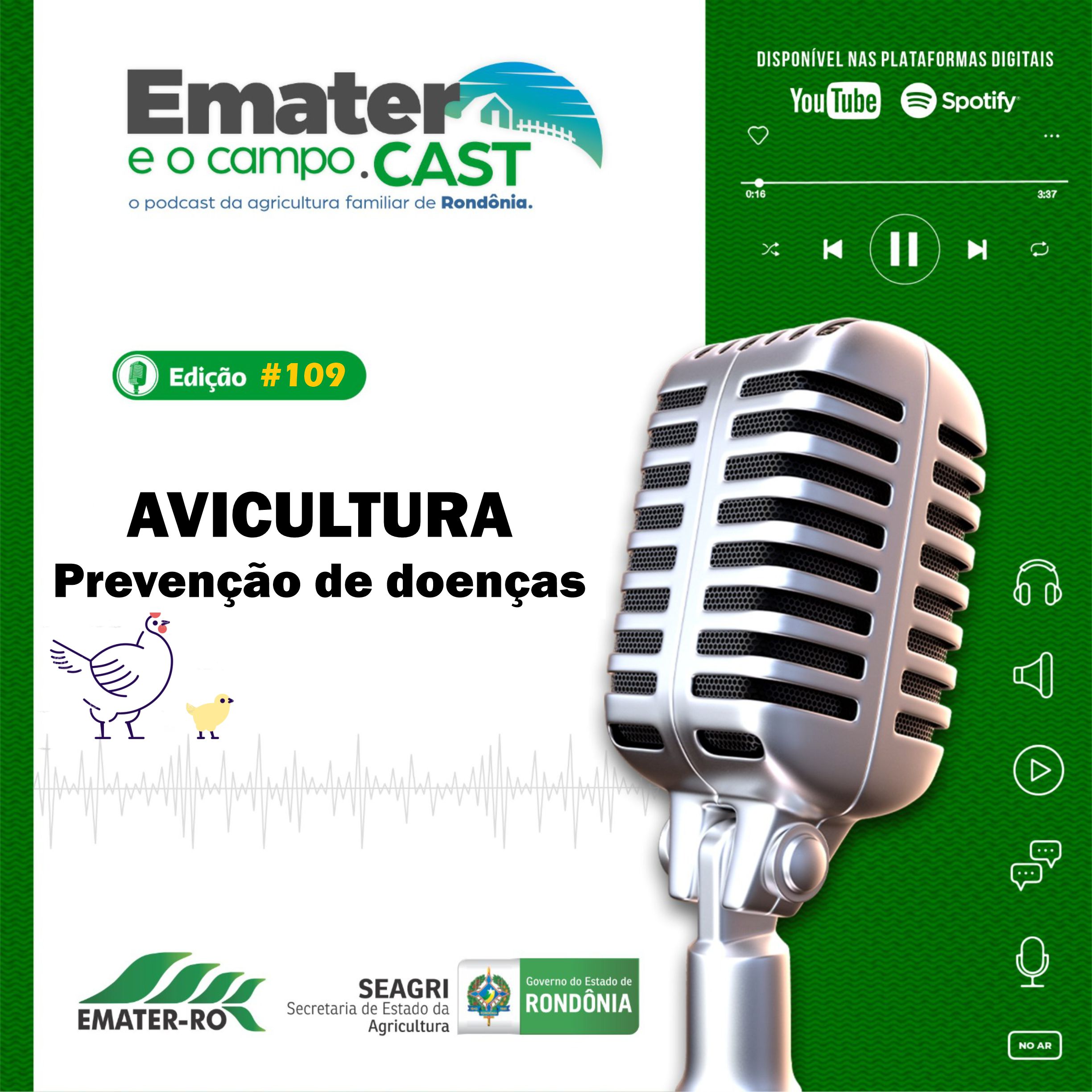 PodCast#109 Prevenção de doenças em aves