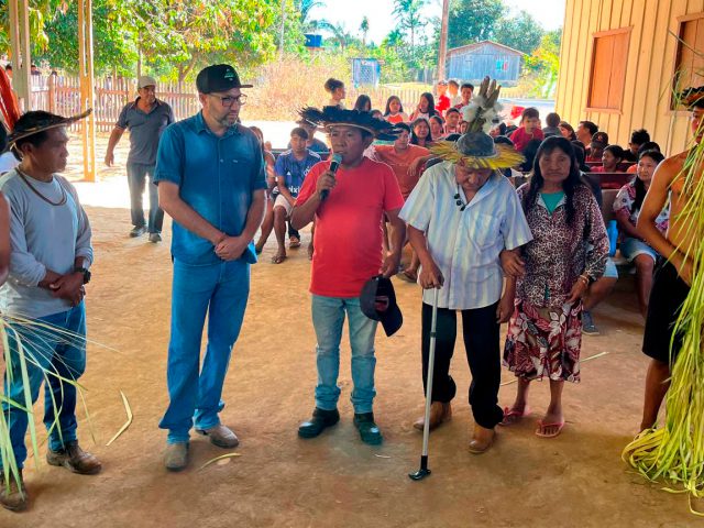 Emater-RO fortalece produção agrícola e valoriza cultura indígena em Nova Colina Emater-RO fortalece produção agrícola e valoriza cultura indígena em Nova Colina
