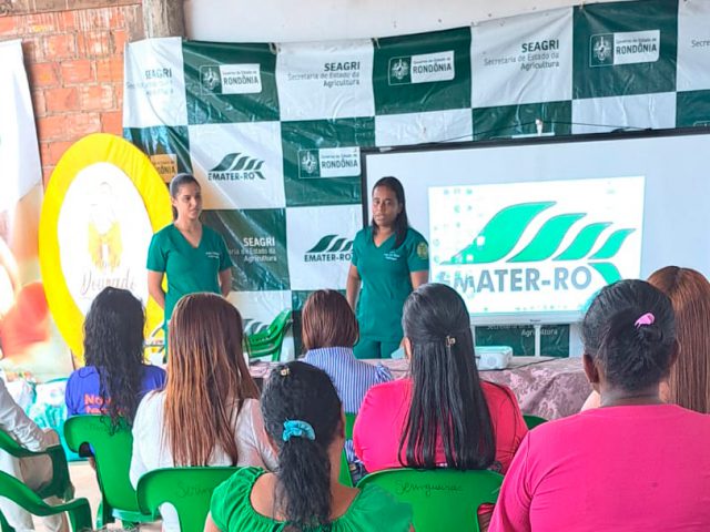 Emater-RO promove cidadania e inclusão social para produtores rurais de Seringueiras Emater-RO promove cidadania e inclusão social para produtores rurais de Seringueiras