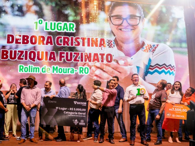 Concafé 2025: cafeicultora do município de Rolim de Moura produz o melhor café de Rondônia