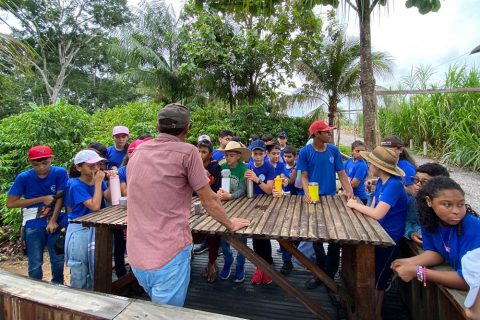 Vitrine tecnológica é unidade didática permanente para agricultores e estudantes em Ji-Paraná