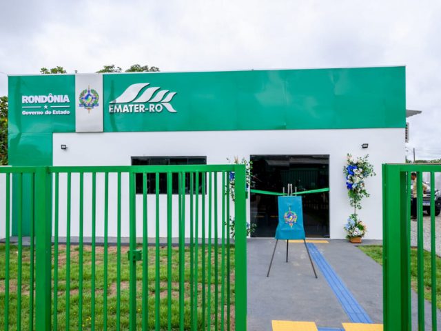 Agricultura familiar ganha força em Itapuã do Oeste com reforma da sede da Emater-RO