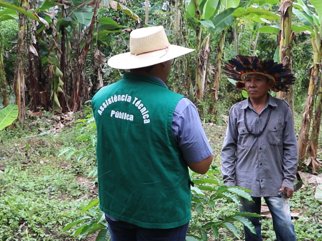 Emater-RO e Funai firmam acordo para fortalecer produção sustentável em terras indígenas de Rondônia