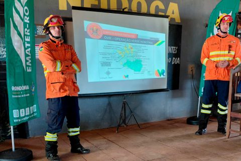 Emater-RO promove ação de prevenção a incêndios para agricultores do distrito de Porto Verde