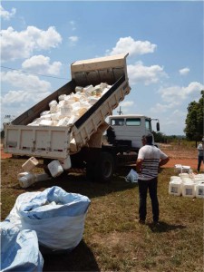 Recolhimento embalagens Pimenta Bueno 010